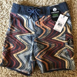 Volcom boys swim trunks